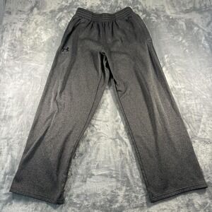 Gray Under Armour sweatpants